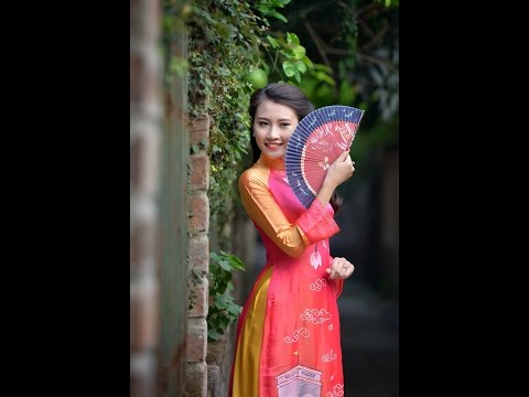 cách tạo dáng chụp ảnh áo dài