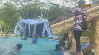 Birthday Party On The Swimming Pool