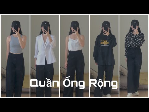 7 CÁCH PHỐI ĐỒ VỚI QUẦN ỐNG RỘNG 🍑 Thiều Huyên 🍑 shorts
