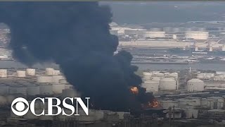 Shelter-in-place order lifted for Texas city near chemical facility fire
