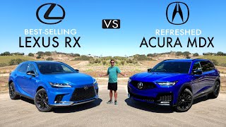 Luxury Best-Sellers -- 2025 Acura Mdx Vs. 2024 Lexus Rx 350 Comparison