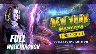 New York Mysteries 2 High Voltage Full Walkthrough Pynza