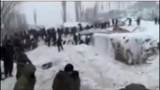 Avalanches Kill 10 People In Tajikistan
