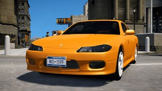 Gta Iv Nissan Silvia S15 Crash Testing Hd