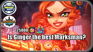 Ginger the BEST Marksman? | Hero Wars Secrets Mobile Alliance