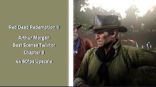 Arthur Morgan Best Scenes Twixtor 4K 60Fps Upscale