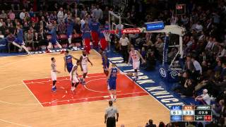 Deandre Jordans Dazzling Dunking Display In Nyc