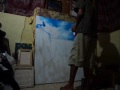 image Melukis Ngejaman Jogja Di Atas Kanvas Dgn Acrylic