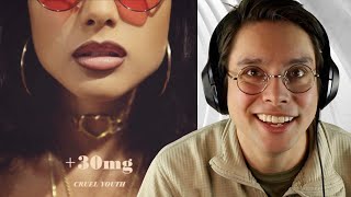 First Time Listening To 30 Mg By Cruel Youth