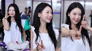 20240609 機場接機 Fubon Angels李雅英 이아영 Lee Ayoung