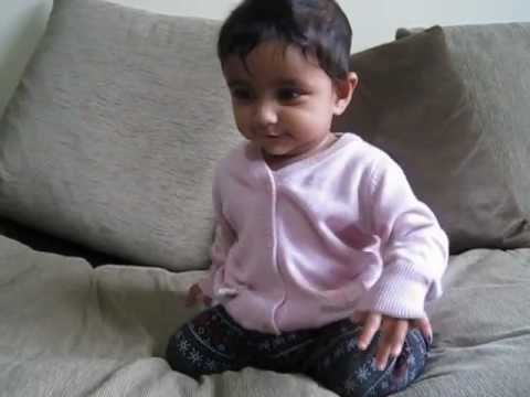 Chandoba chandoba- 8 months old baby watching and responding...