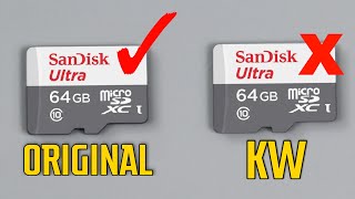 SD Card Sandisk Ori VS Kw | Begini Cara Mengetahuinya