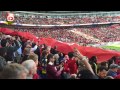 Arsenal Fans Takeover Wembley - FA Cup Semi-Final - Arsenal v Reading
