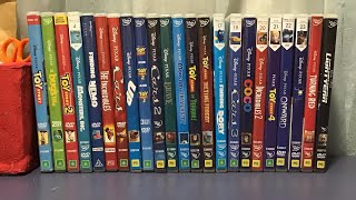 My Pixar DVD Collection 2023 Edition