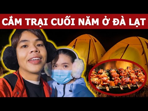 Cắm trại cuối năm du lịch Đà Lạt khá là chill | Oops Banana Vlog 256