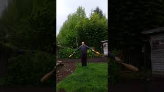 2x3lbs clubs swing, 4/25/2020