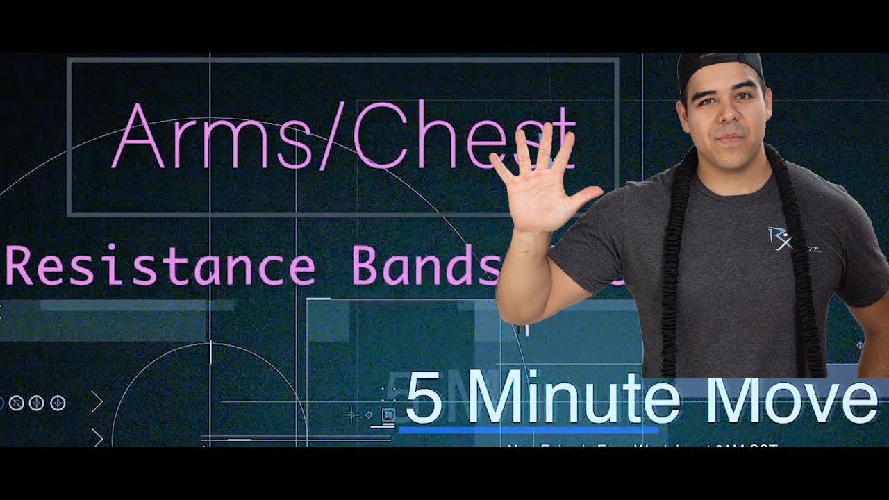 Upper Body Toning - Exercise Bands - 5 Minute Move - Wednesday