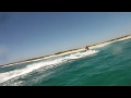 jet ski wave jumping at Labrador / South Stradbroke Island - Gold Coast