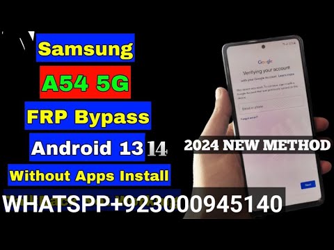 How To Remove Samsung A54 (SM-A546B/SM-A546E) FRP Bypass How To Remove Samsung A54 (SM-A546B/SM-A546E) FRP Bypass