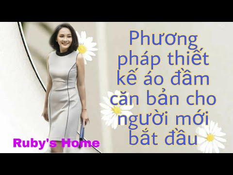 Phương pháp thiết kế áo đầm ôm căn bản