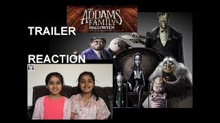 Twin Sisters Reaction on THE ADDAMS FAMILY HALLOWEEN TRAILER 2019