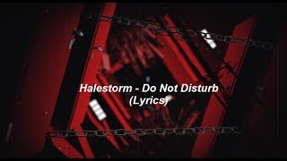 Halestorm Do Not Disturb Hd Halestorm Do Not Disturb Hd