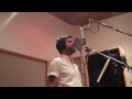Bedouin Soundclash in Philly- Jay in the Booth Singing "Rain"