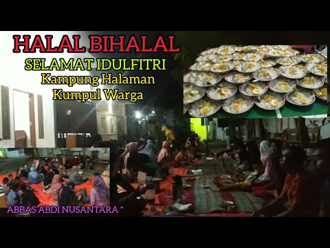 Halalbihalal hometown | After returning home, get back together