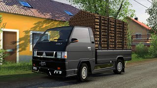 L300 Mbois Muat Kayu