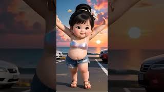 My 3-Year-Old Granddaughters Dancing Skills. Dance Baby Dance