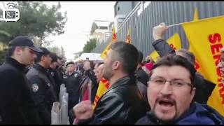 Deriteks Üyelerinin Gebze Vi̇p Tekstil Işçileriyle Bir Araya Gelmesine Polis Engeli