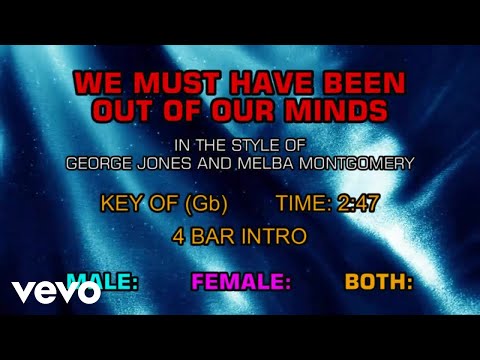 We Must Have Been Out Of Our Minds - W/ Melba Montgomery Video