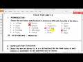 Test for Unit 3 English 9 - Bài Tập Tiếng Anh Mai Lan Hương 9 part 1