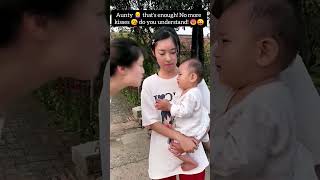 Aunty Thats Enough No More Kisses Do You Understand