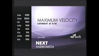 Andromeda Tv Series End Credits Scifi 2004