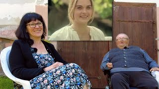 Die "Pădureanca in Paulisch": Brigitte im Gespräch mit Ewald
