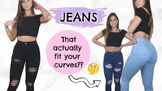 The Best Jeans For Curvy Women? Try-On Review Ad