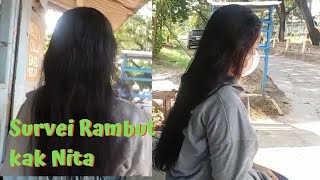 Survei Rambut Ka Nita , Pengen Di Potong Bob