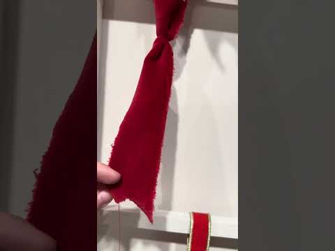 Raz 1.5" Red Torn Edge Unwired Velvet Christmas Ribbon R4427796 Raz 1.5" Red Torn Edge Unwired Velvet Christmas Ribbon R4427796