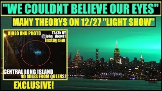 "WE COULDN'T BELIEVE OUR EYES" -PANIC AS NYC "ELECTRIC ARC" Had Many cinvinced ALIENS