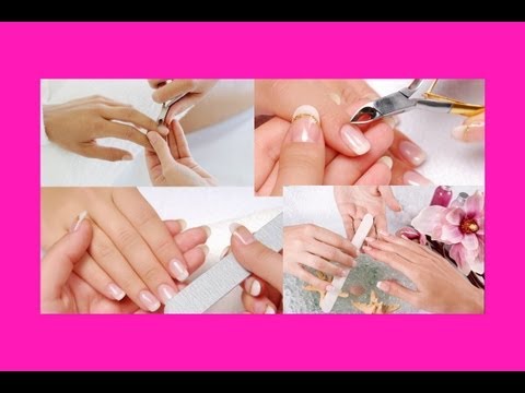 Как сделать классический маникюр / How to make classic manicure - Video Forex