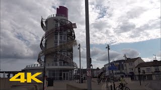 Redcar Walk Town Centre & Beach4K