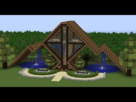Как построить самые красивые дома в minecraft