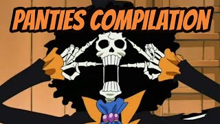 Brook asking for panties compilation - One Piece