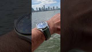 Watches X Artem Straps Overlooking The Hudson River In Nyc