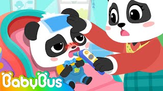 First Time at the Hospital 🚑🏥 | Little Baby Panda World 4 | Nursery Rhymes | Kid