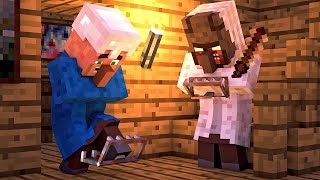 Granny vs Villager Life 6 - Granny Horror Game Minecraft Animation Alien Being