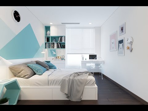 Mẹo thiết kế phòng ngủ nhỏ căn hộ chung cư đẹp và thoáng không tưởng