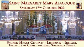 17th October 2020: Saint Margaret Mary Alacoque