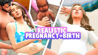 TOP MODS FOR THE MOST REALISTIC PREGNANCY & BIRTH IN THE SIMS 4!